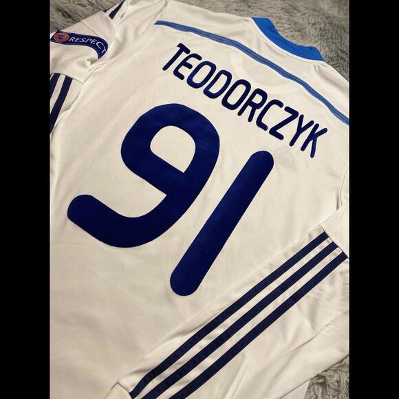DYNAMO KYIV 14-15 Match ISSUE/WORN JERSEY TEODORCZYK #91 EUROPA LEAGUE Poland - Picture 5 of 8